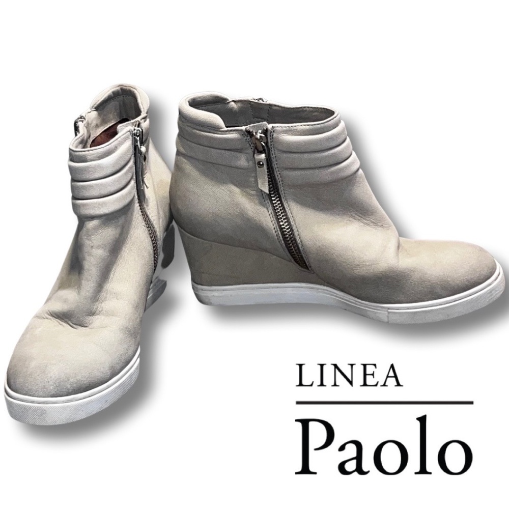 Linea Paolo Gray Booties Women's Size 8.5M - Picture 3 of 15